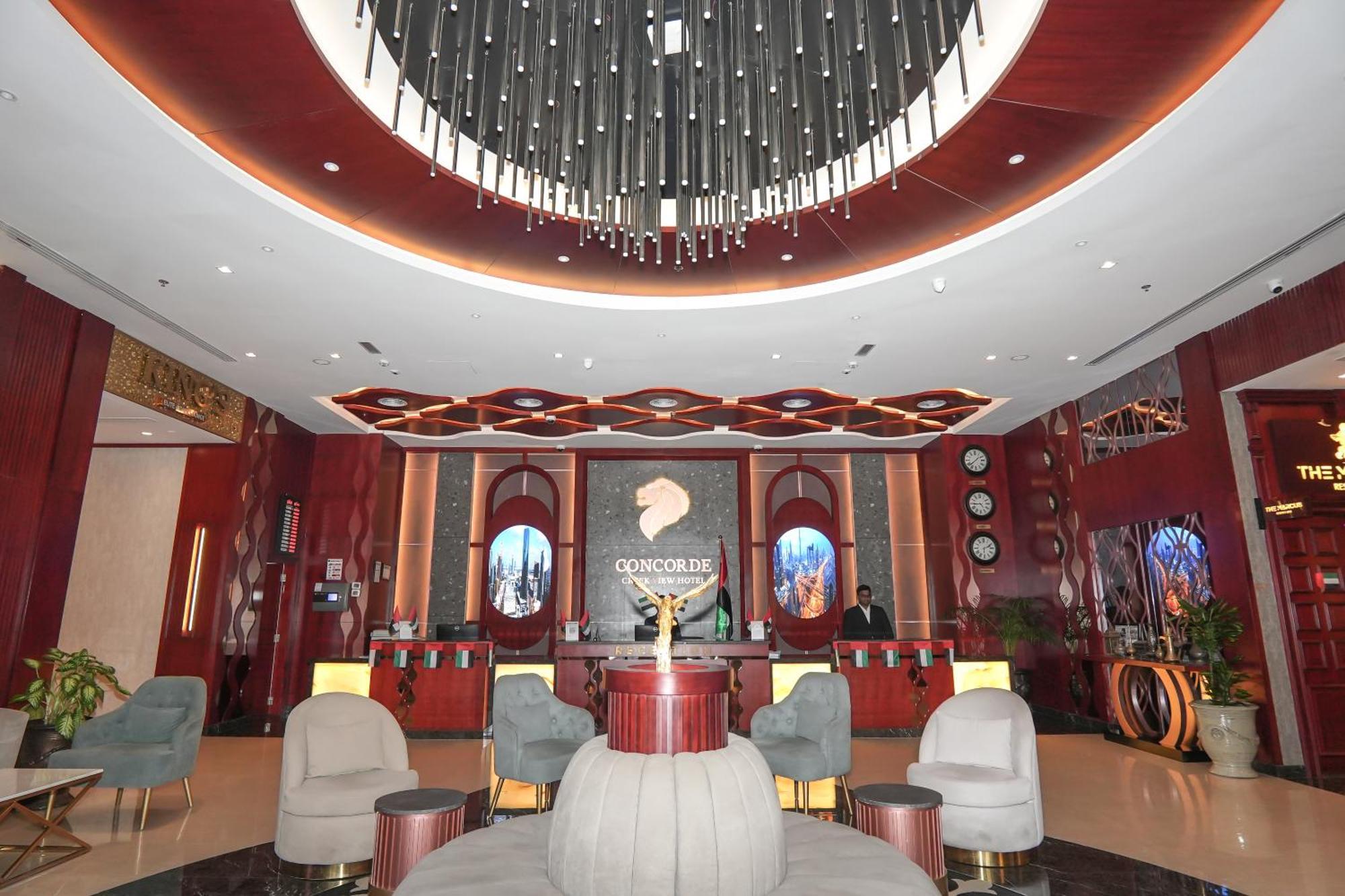 Concorde Creek View Hotel Bur Дубай Екстериор снимка